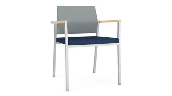 Guest Chair Upholstered Seat, Upholstered Back