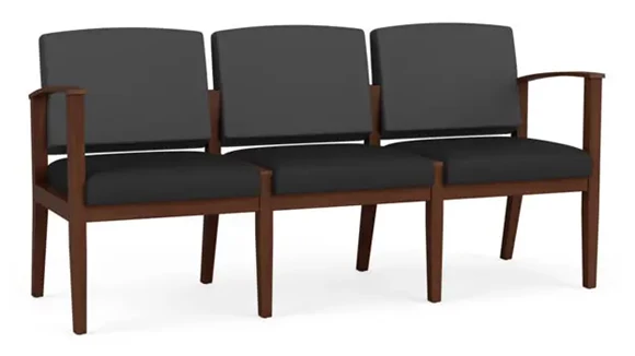 3 Seat Sofa, Upholstered Seat, Upholstered Back