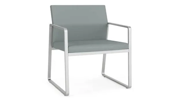 Guest Chair with Sled Base and 400 lb Capacity
