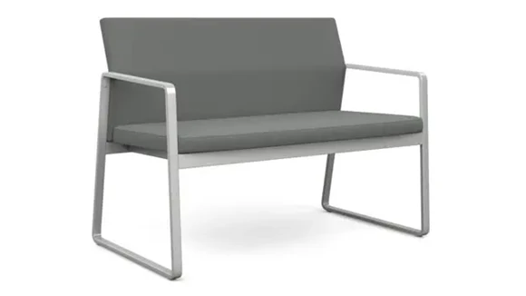 Wall-Saver Loveseat with 550 lb Capacity and Steel Frame