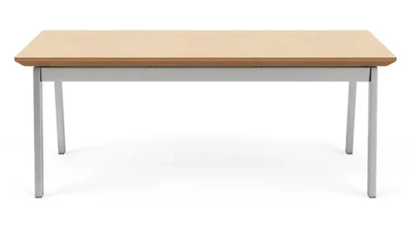 Coffee Table 40in W x 20in D with Reverse-bevel Edge