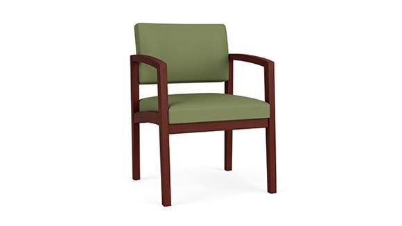 Lenox Wood Guest Chair - Standard Upholstery