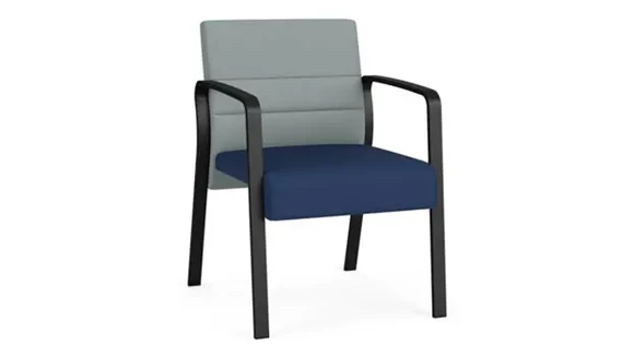 Guest Chair Upholstered Seat and Back Wood Frame