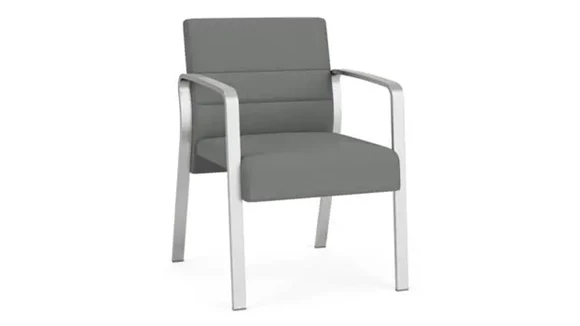 Guest Chair Upholstered Seat and Back Wood Frame