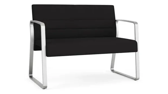 Loveseat with Sled Base