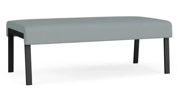 2-Seat Bench 44in W x 22in D with Steel Frame and Polyurethane