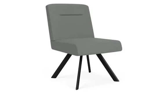 Armless Guest Chair with 400 lb Capacity and Matrex Seat