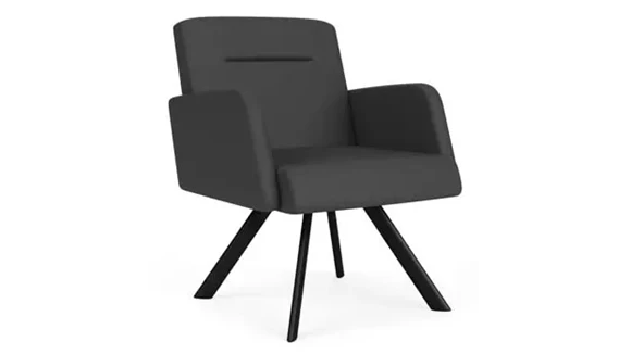 Polyurethane Swivel Guest Chair