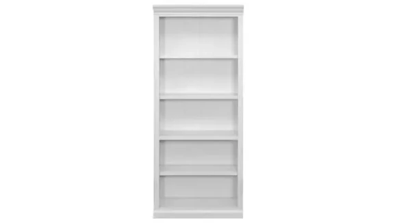 Modern Wood Open Bookcase - Fully Assembled
