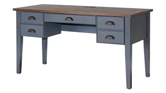 Half Pedestal Executive Desk