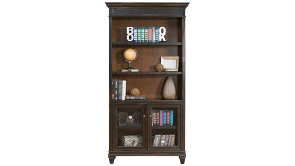 78in H x 40in W Bookcase with Lower Doors
