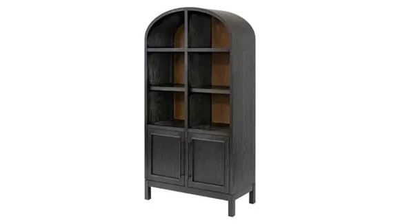 Arched Display Bookcase - Fully Assembled
