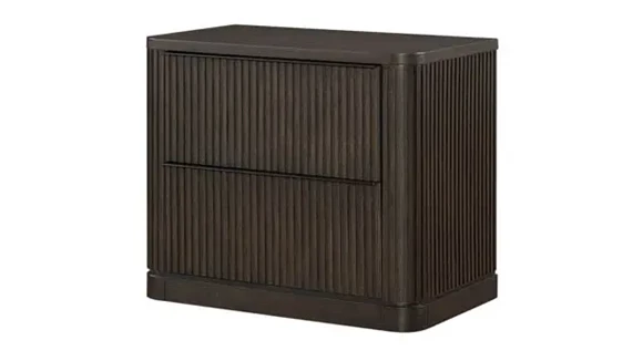Ball-Bearing Lateral File Cabinet 36in W x 21in D x 30in H with Lockable
