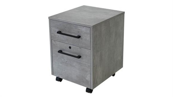 Two Drawer Mobile File Cabinet