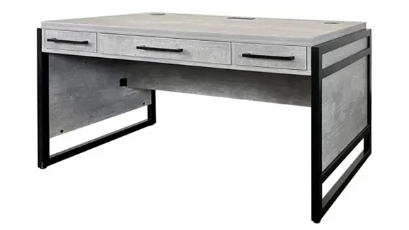 Executive Desk 60in W x 30in D with Wire Management