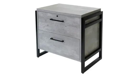 Lateral File Drawer Laminate Finish Solid Wood Frame