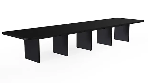 Rectangular Conference Table 14ft W x 48in D with Grommets