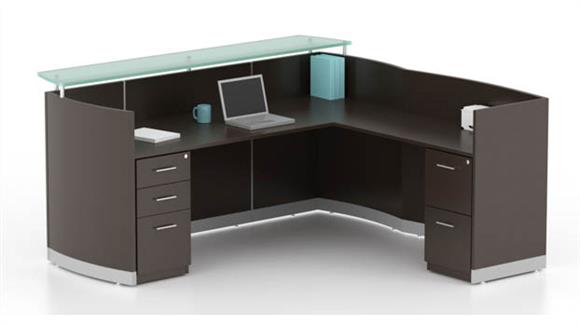 L Shaped Reception Desk