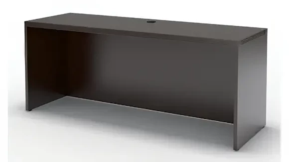 Credenza 72in W x 24in D x 30in H with Wire Management Grommet
