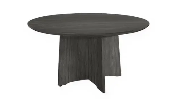 Conference Table 48in Round with Beveled Edge