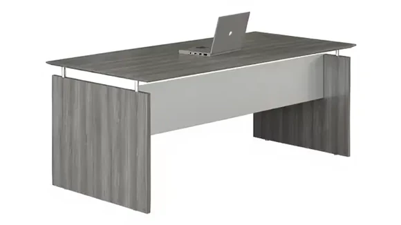 Straight Desk 72in W x 36in D with Modesty Panel