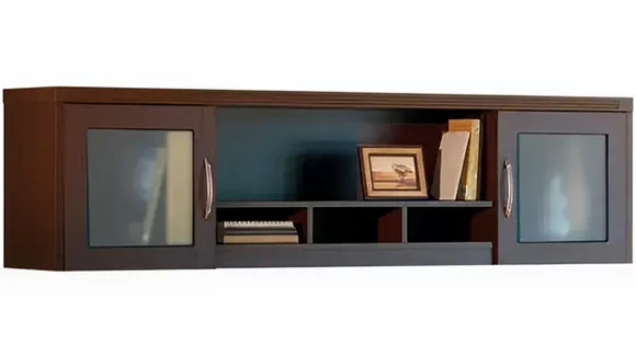 Desk Hutch 72in W x 15in D x 19in H with Wall Mount
