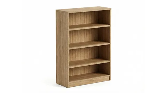 Bookcase 36in W x 11in D x 48in H with 4 Shelves