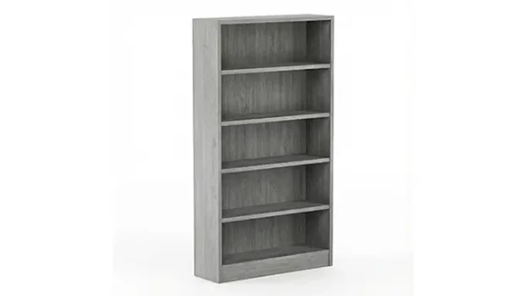 Bookcase 36in W x 11in D x 71in H with 5 Shelves