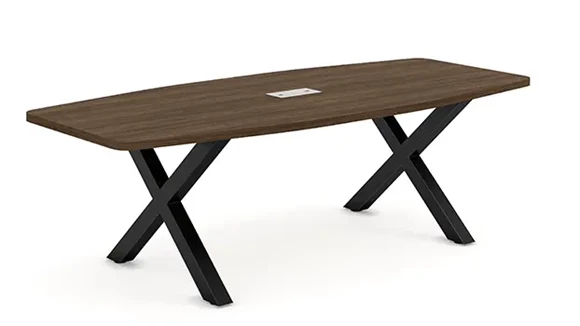 Boat Shape Conference Table 8ft W x 44in D