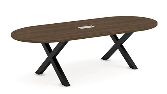 Racetrack Conference Table 20ft W x 48in D
