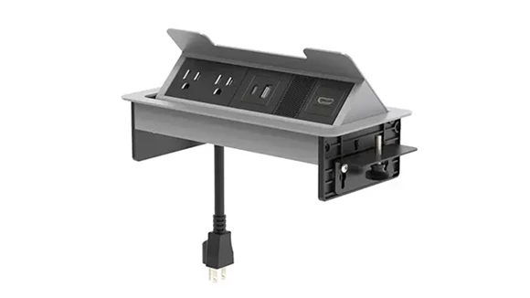 Table Parts & Components WFB Designs Conference Table Power with HDMI USB-C USB-A and AC Power Outlets