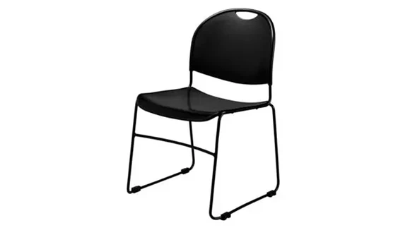 Stack Chair with Sled Base