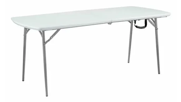 Fold-In-Half Banquet Table 30in x 72in Blow Molded