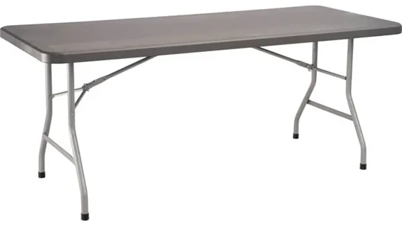 Folding Table 30in x 6ft Laminate Top Steel Frame