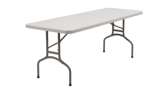 8ft Lightweight Folding Table