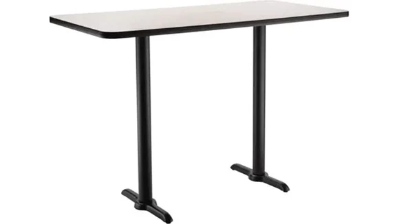 Cafeteria Table 30in W x 60in D with T-Base
