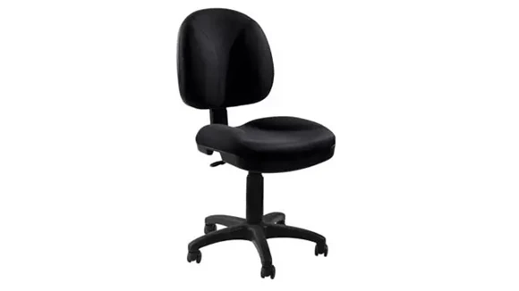 Armless Task Chair with Padded Seat