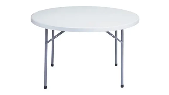 Folding Table 48in Laminate Top Steel Frame