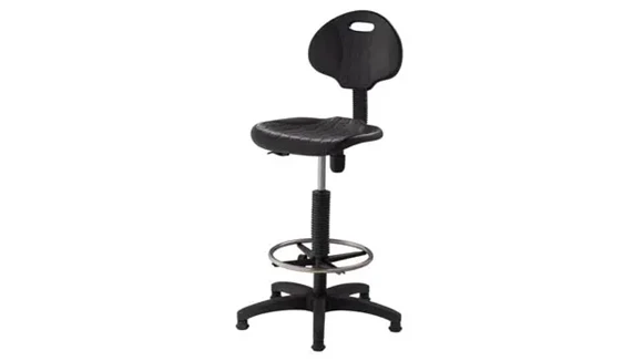 Adjustable Height Stool with Polyurethane