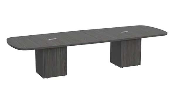 Conference Table 12ft W x 48in D with Cube Storage Base
