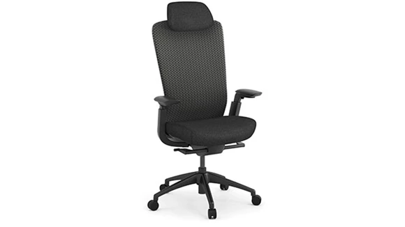 Mid-Back Executive Chair with Headrest
