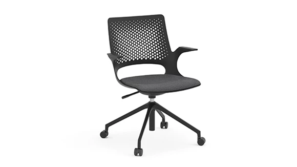 Conference Chair with Fabric Seat