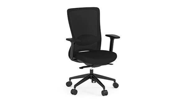 Task Chair with Mesh Back and Fabric Seat
