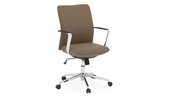 Mid-Back Conference Chair with Poly Seat