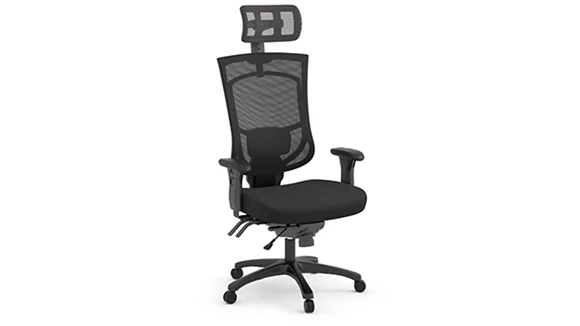 Big and Tall Task Chair with Headrest and 400 lb Capacity