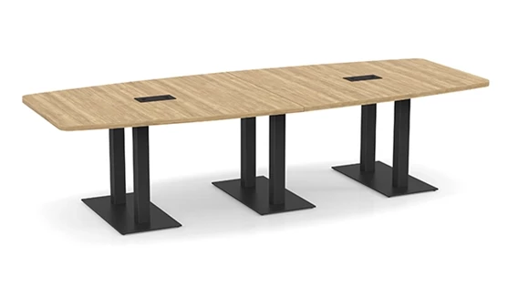 Boat Shape Conference Table 10ft W x 48in D