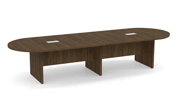 Racetrack Conference Table 12ft W x 48in D with Panel Legs