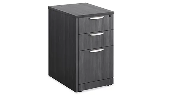 Mobile File Cabinet 16in W x 22in D x 27in H with Lockable and 2 Drawers