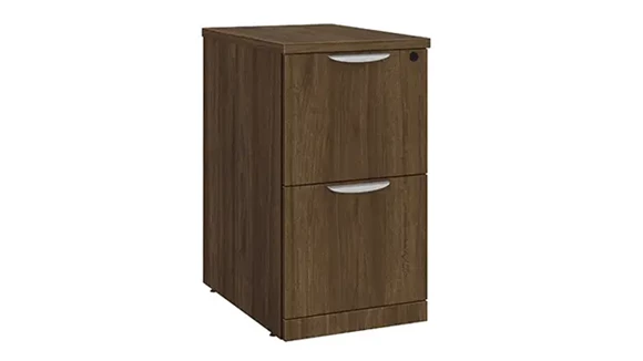 Mobile File Cabinet 16in W x 22in D x 27in H with Lockable and 2 Drawers