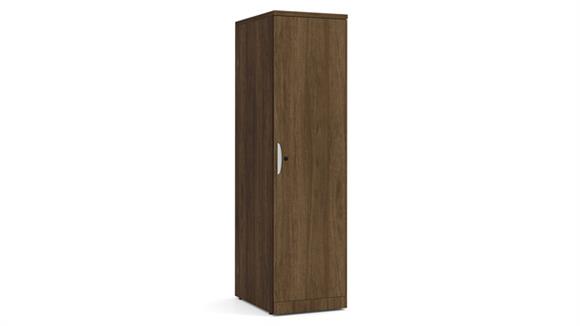 Personal Storage Tower with Laminate Wood Doors